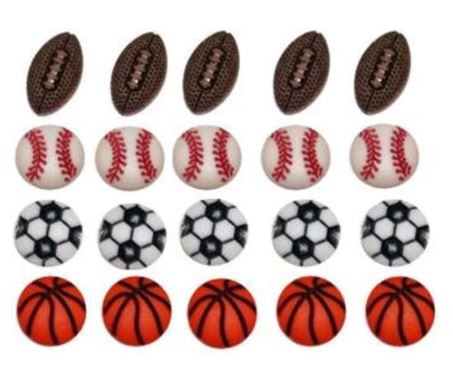 כפתורים - Tiny Sports Equipment